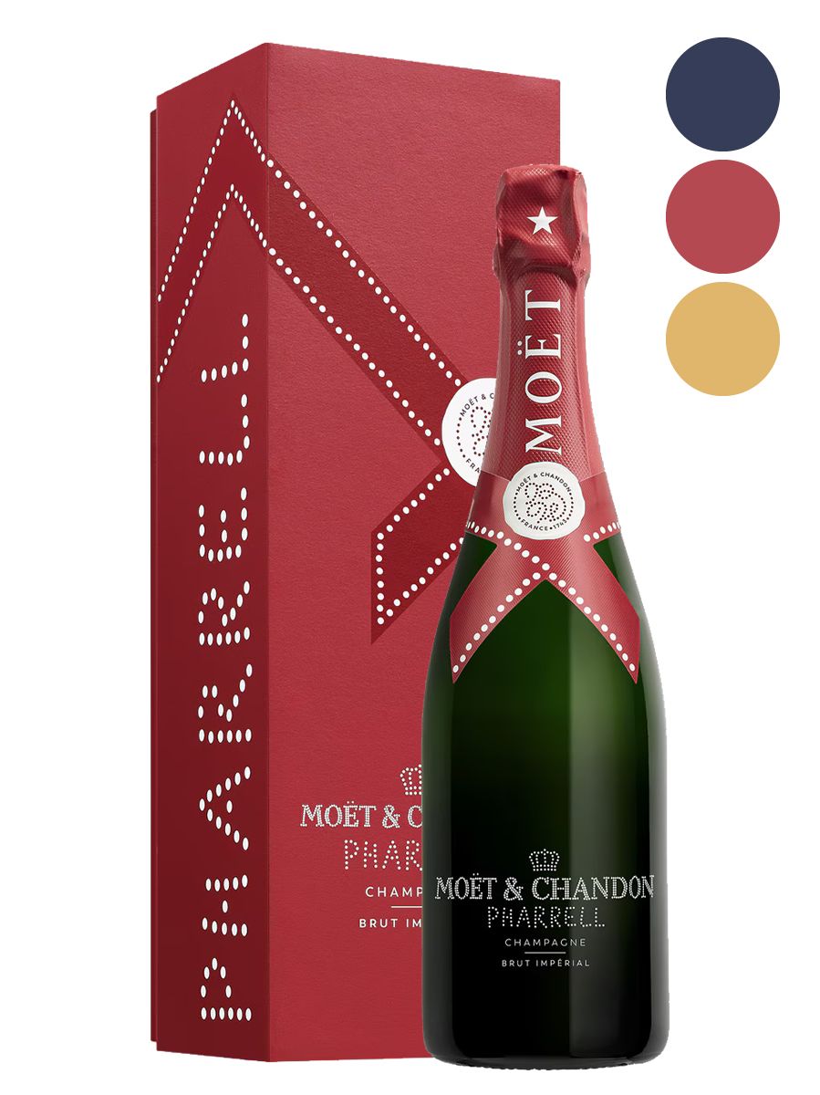 Moët & Chandon, Brut Impérial, Édition Pharrell Williams, en étui